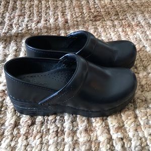 Dansko Black clogs